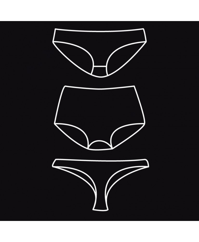 Tanga Menstruel - Ecru
