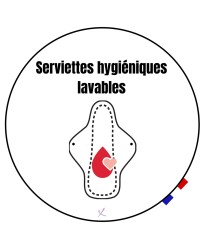 ECRU - Coloris Naturel Coffret TRIO Serviettes "JEUNES FILLES"